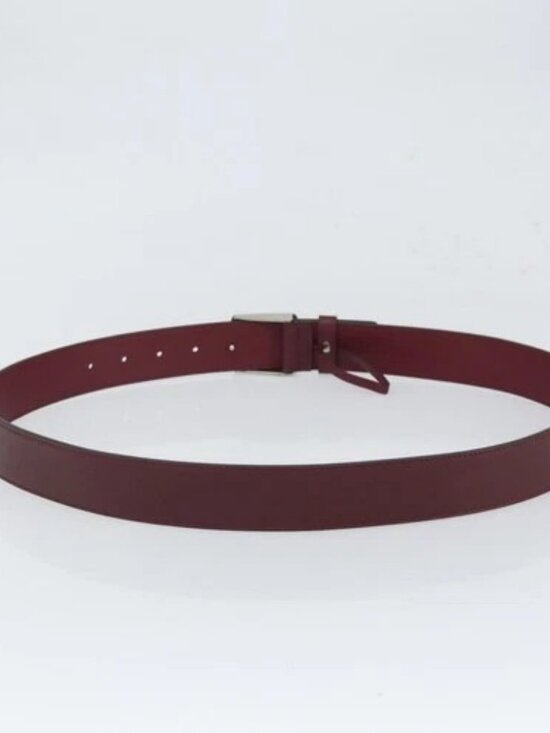 GUCCI Belt Leather 43.7\